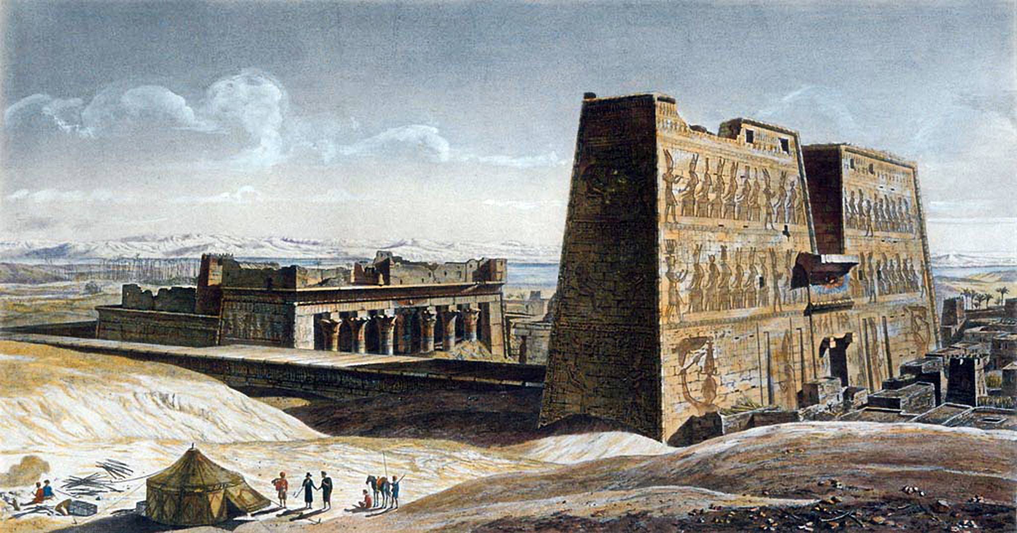 Вид на Большой Храм. Андре Дютертр