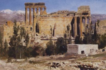 Развалины храма Юпитера и храма Солнца. Поленов Василий Дмитриевич
