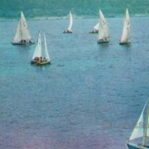 Чебоксары. Яхты на Волге, 1973 год