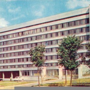 Cheboksary. The new administrative building, 1973