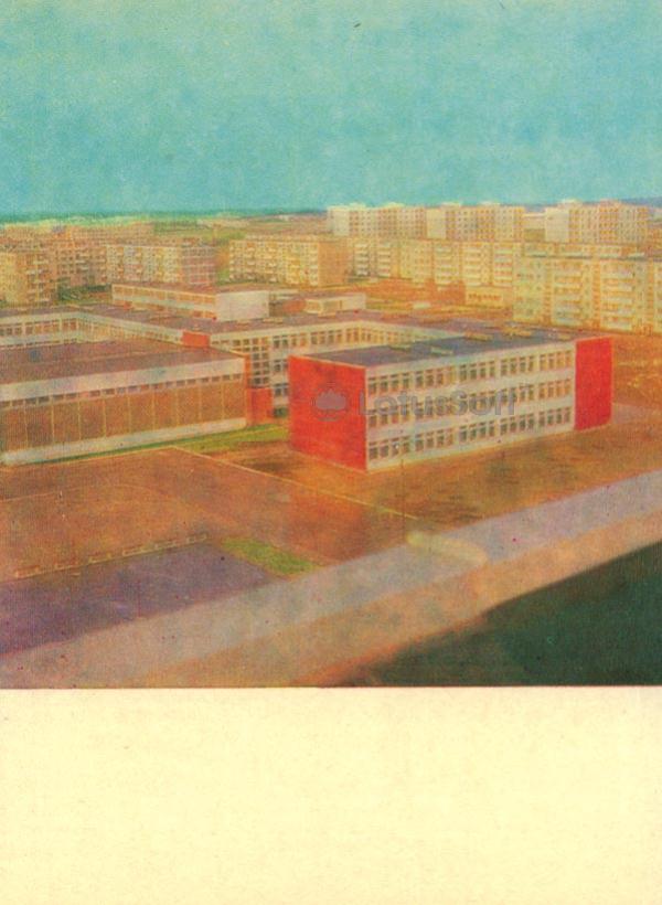 Kaunas. New residential area, 1974