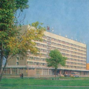 Псков. Гостиница “Рижская”, 1983 год