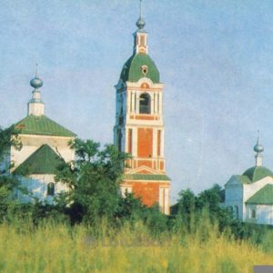 Suzdal. Znamensky church – summer and winter. 1749 and 1777 1981