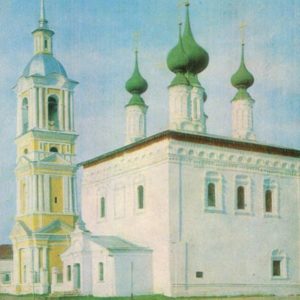 Суздаль. Смоленская церковь. 1697-1707, 1981 год