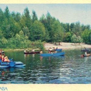 Poltava. On the river Vorskla, 1974