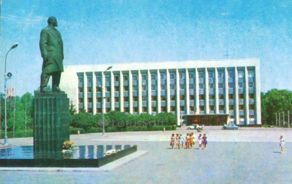 Хмельницкий. Площадь В.И. Ленина, 1976 год