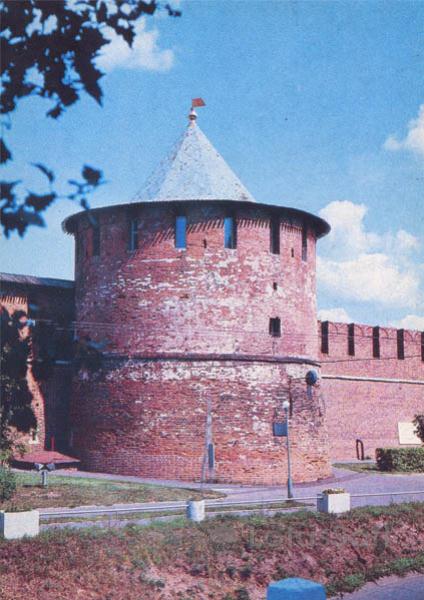 Кладовая башня. Нижегородский кремль, 1985 год