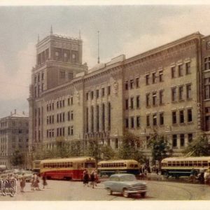 Площадь Тевелева. Здание городского Совета. Харьков, 1960 год