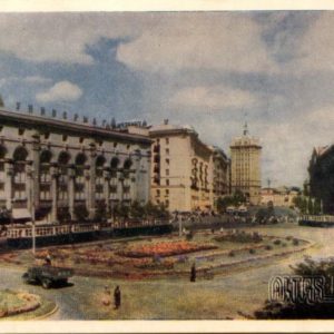 Rosa Luxemburg Platz. Kharkov, 1960
