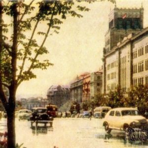 Площадь Тевелева. Харьков, 1960 год