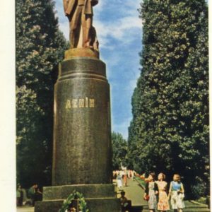 Lenin monument. Kiev, 1964