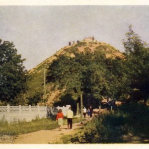 Mountain & # 034; High Castle & # 034 ;. Lvov, 1960