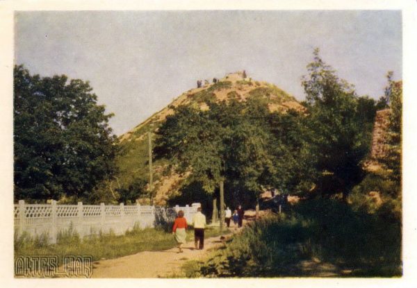Гора  "Высокий замок". Львов, 1960 год