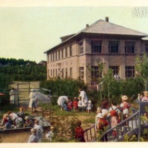 Детский сад электролампового завода. Львов, 1960 год