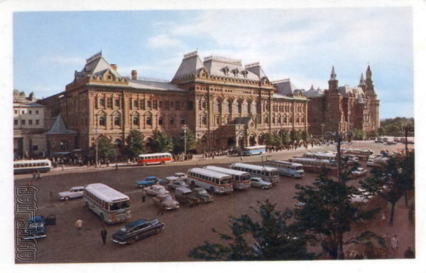 Музей В.И.Ленина. Москва, 1968 год