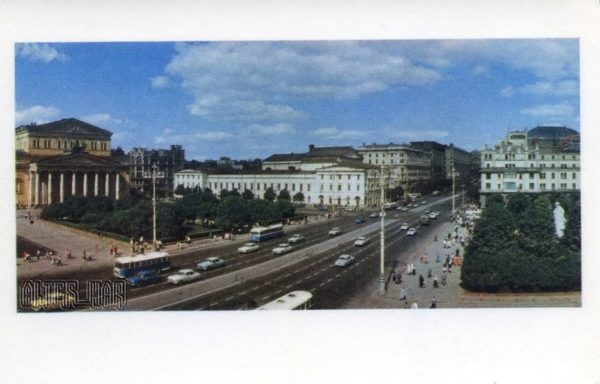 Проспект Маркса. Москва, 1968 год