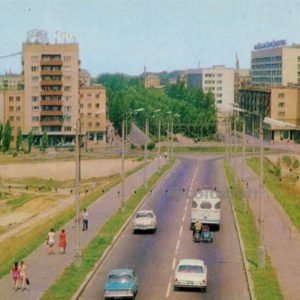 The southern entrance to the city. Brest, 1973