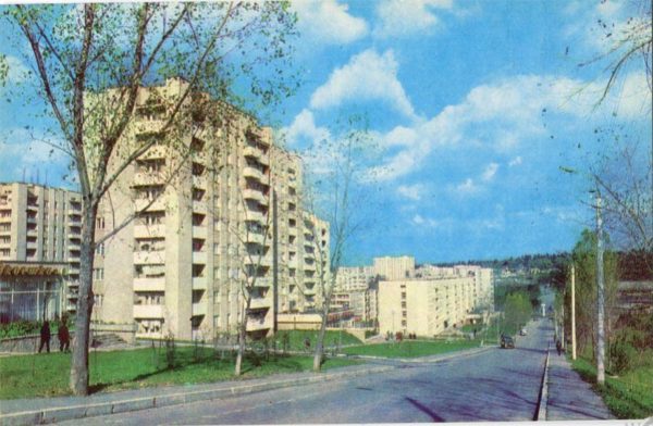 city ??buildings. Truskavets, 1982