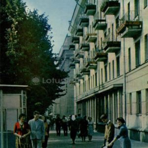 Oktyabrskaya Street. Poltava, 1963