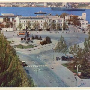 Nakhimov Square. Sevastopol, 1977