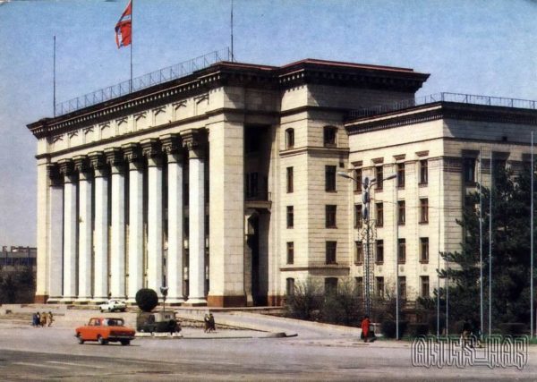 Алма-ата. Дом правительства, 1983 год