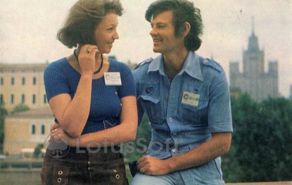 Любовь Румянцева и Дин Рид, 1976 год