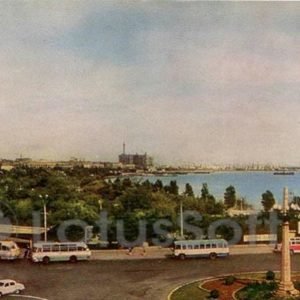 Баку. Площадь Азнефть (1970 год)