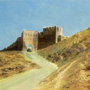 Derbent. Dzharchi-caps – the northern gate of the city wall, 1971