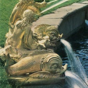 Peterhof. Grand Cascade. Fountain “Sirens”, 1970