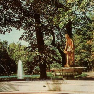 Peterhof. Fountain “Nymph”, 1970