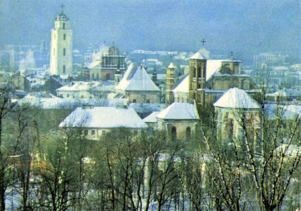 Вильнюс зимой, 1981 год