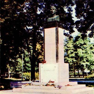 Пятигорск. Памятник Г.Г Анджиевскому, 1971 год