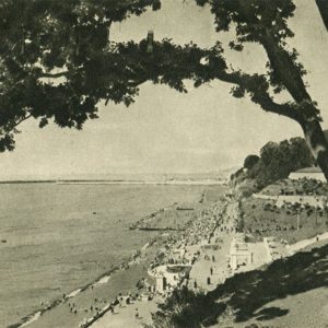 Сочи. Пляж, 1955 год