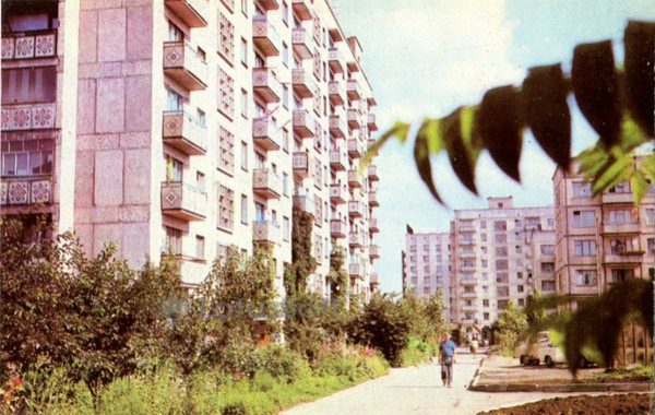 Кировоград. Улица Пацаева, 1984 год