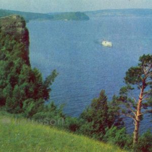 Тольятти. Куйбышевское море, 1972 год