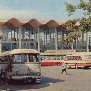 Сочи. Автовокзал, 1972 год