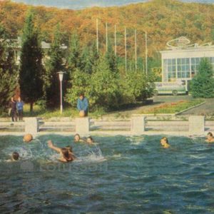 Сочи. Международный туристический лагерь “Спутник”, 1972 год