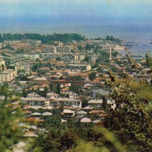 General view of the city of Batumi, 1974
