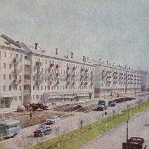 Улица Мельникайте. Тюмень, 1969 год