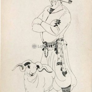 Karachogeli with sheep, 1976