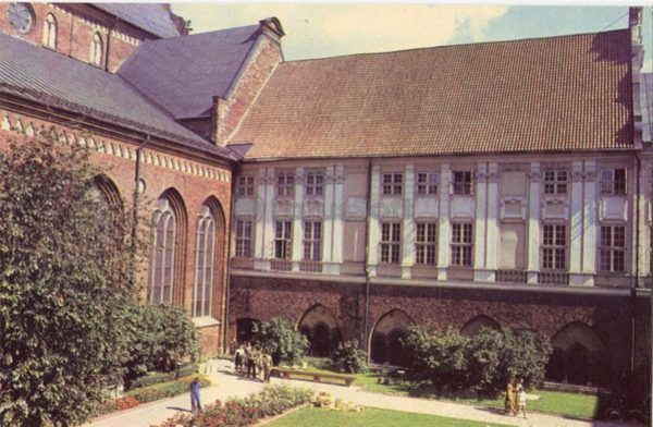 Внутренний двор Домского собора, 1981 год