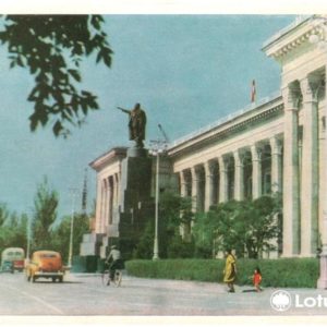 The building of the Presidium of the Supreme Soviet of the Uzbek SSR, 1960