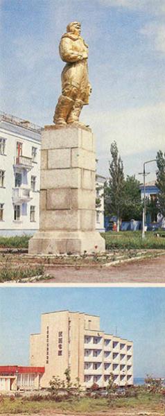 Памятник Герою Советского Союза П. Д. Осипенко, 1986 год