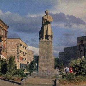 Памятник Степану Шауияну. Гюмри, Ленинакан), 1972 год