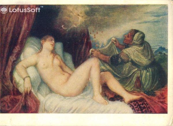 Danae. Titian, 1957