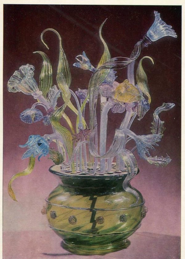 Glass bouquet, 1987