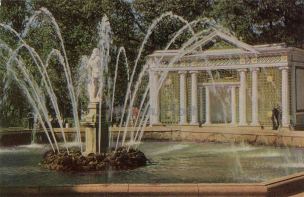 “Adam” fountain. Peterhof, 1971