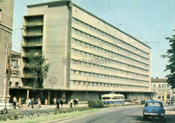 “Lviv” hotel. Lvov, 1970