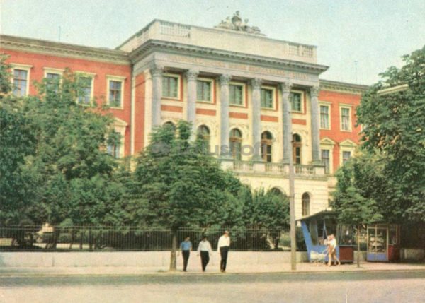 Политехнический институт. Львов, 1970 год