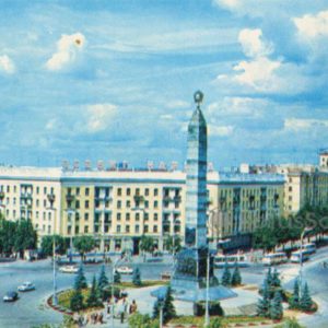 Монумент Победы. Минск, 1980 год